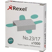 REXEL GRAPAS 23/17 GALVANIZADAS 1.000-PACK 2101052